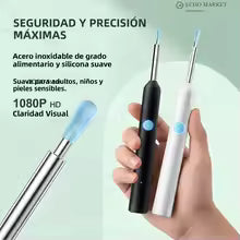 Limpiador de Oídos con Cámara HD — Higiene Segura y Sin Dolor